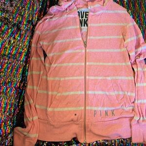Victoria’s Secret pink zip up jacket